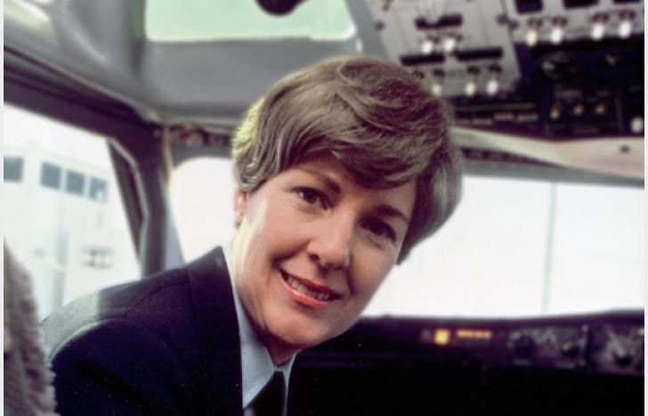 1976: First woman airline pilot